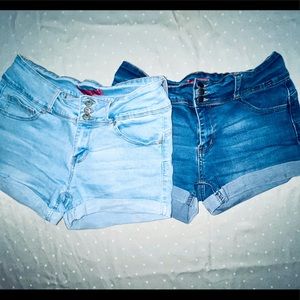 Wax jeans butt I love you shorts